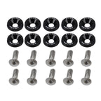 10 PCS Car Modified Screw Gaskets Bodywork Stainless Steel Gasket Bolts, Diameter: 19mm