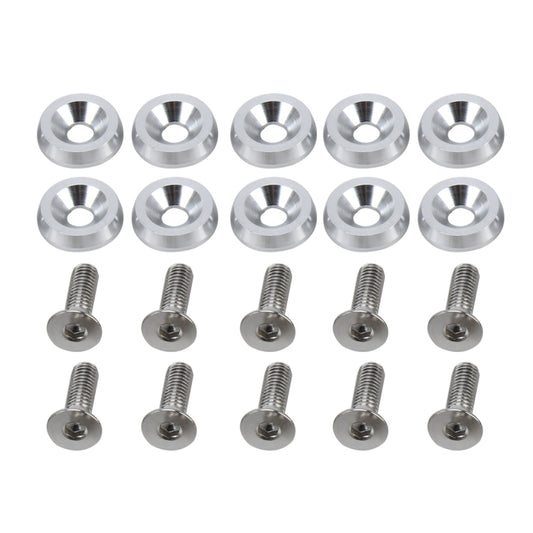10 PCS Car Modified Screw Gaskets Bodywork Stainless Steel Gasket Bolts, Diameter: 19mm