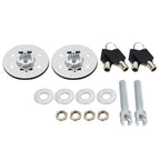 2 PCS Car Cover Lock Modified Hood Lock General Racing Car Cover Lock Modified Engine Cover Lock Racing Front Cover Lock with Keys