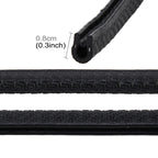 5m Rubber Car Side Door Edge Protection Wire Guards Cover Trims Stickers, 5m Rubber Car Side Door Edge