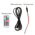 4 inch Round Shape Stereo Motorcycle / Car / Household Subwoofer, Built-in Bluetooth, Support TF Card & U Disk Reader, with Remote Control