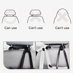 3R-2112 2 PCS Car Seat Back Convenient Hooks Bags Hanger Holder, Random Color Delivery, 3R-2112