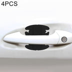 4 PCS Car-Styling Car Door Handle Scratches Resistant Sticker, Car Door Handle Sticker, 4 PCS