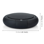 CARZOR Z1 2W USB Car Air Purifier Negative Ions Air Cleaner, (Black), (White)