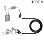 100cm Car HID Xenon Ballast High Voltage Extension Cable Harness, Size: 100cm