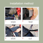 P-shaped Car Noise Reduction Sealing Strip with Sticker, Length: 100m, Length: 100m P-shaped