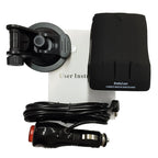 HD 720P 2.4 inch Video Camera Recorder DVR + Radar Detector, SQ Program, Support G-sensor / Night Vision, 2.4 inch