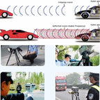 HD 720P 2.4 inch Video Camera Recorder DVR + Radar Detector, SQ Program, Support G-sensor / Night Vision, 2.4 inch
