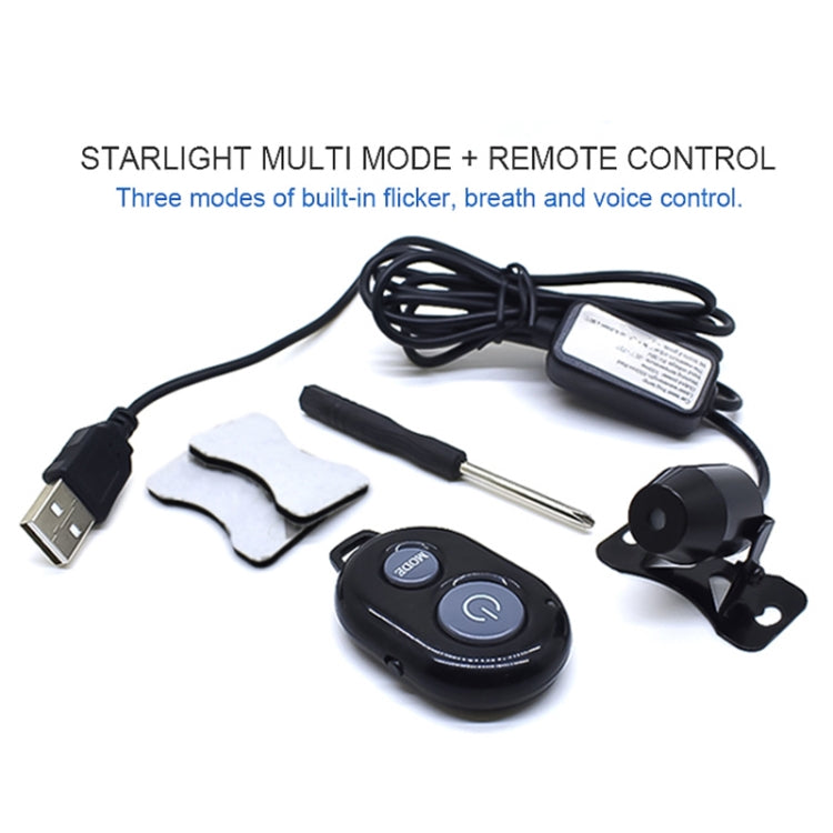 5V Roof Ceiling Decoration Red Light Star Night Lights Starry Sky Atmosphere Lamp Projector with Remote Control, Starry Sky/Remote Control