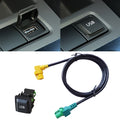 Car Navigation RCD510+310+ USB Adapter Switch Plug + Wiring Hardness for Volkswagen Golf 6 / Scirocco / Sagitar / New Bora NAV231/268MF, For Golf 6 / Scirocco