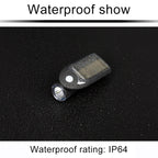3W 240LM USB Solar Energy Motorcycle / Bicycle Front Light, Front Light Black, Front Light White