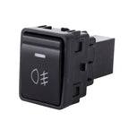 Car Fog Light 5 Pin On-Off Button Switch with Cable for Nissan Sylphy, With Cable