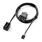 AUX Interface +  Wiring Hardness for Ford Fiesta / Focus / Mondeo / PUMA / MK2 / MK3 / S-MAX, Cable Length: 1.5m, Ford Fiesta / Focus