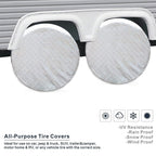 4 PCS Car Auto Wheel Tire Covers, Suitable for The Tire up to 29 inch, 29 inch