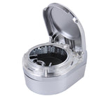 SHUNWEI SD-1201 Mini Portable Car Ashtray Blue LED Light for Dashboard Cigar Cigarette, SD-1201