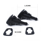 2 PCS Windshield Washer Wiper Jet Water Spray Nozzle 5113049AA for 2001-2013 Chrysler Jeep / dodge, For 2001-2013 Chrysler Jeep / dodge