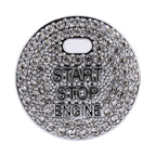 Car Engine Start Key Push Button Cover Trim Sticker Decoration for Mazda, For Mazda