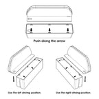 Universal Car Multi-functional Console Side Pocket Seat Gap Side Storage Box