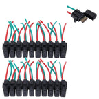 20 PCS Removable Car Blade Fuse Box Holder, 20 PCS Blade Fuse Box Holder