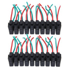 20 PCS Removable Car Blade Fuse Box Holder, 20 PCS Blade Fuse Box Holder