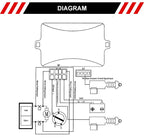 Universal Auto Side Mirror Folding System Car Side Mirror Folding Controller, Mirror Folding Controller