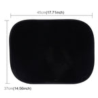 2 PCS Car Auto Sun Shades Side Window Sunshade Cover, Size: 45cm x 37cm, 45cm x 37cm