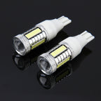 2 PCS T15 10W 650 LM 6000K Car Auto Brake Light Clearance Light Backup Light with 1 CREE Lamps and 32 SMD-4014 LED Lamps, DC 12V, T15