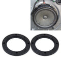 2 PCS 4 inch Car Auto ABS Loudspeaker Base Protection Hollow Cover Holder Mat, Inner Diameter: 10cm, 10cm