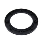 2 PCS 4 inch Car Auto ABS Loudspeaker Base Protection Hollow Cover Holder Mat, Inner Diameter: 10cm, 10cm