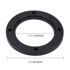 2 PCS 5 inch Car Auto ABS Loudspeaker Base Protection Hollow Cover Holder Mat, Inner Diameter: 12.5cm, 12.5cm
