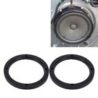 2 PCS 6.5 inch Car Auto ABS Loudspeaker Base Protection Hollow Cover Holder Mat, Inner Diameter: 14.5cm, 14.5cm