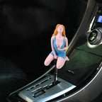 Universal Sexy Beauty Shape ABS Manual or Automatic Gear Shift Knob  with Three Rubber Covers Fit for All Car, Sexy Beauty Shape 3, Sexy Beauty Shape 4, Sexy Beauty Shape 1, Sexy Beauty Shape 2