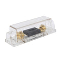 Car Auto Fuse Holder Blade Fuse Holder Bolt-on Fuse Holder with 150A Fuse for Car Audio, 150A