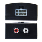Adjustable 2 Channel RCA Line Car Auto Speaker High to Low Impedance Converter Amplifier Adapter, Car Speaker High to Low Impedance Converter