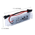 2 PCS License Plate Light with 24 SMD-3528 Lamps for Opel, For Opel