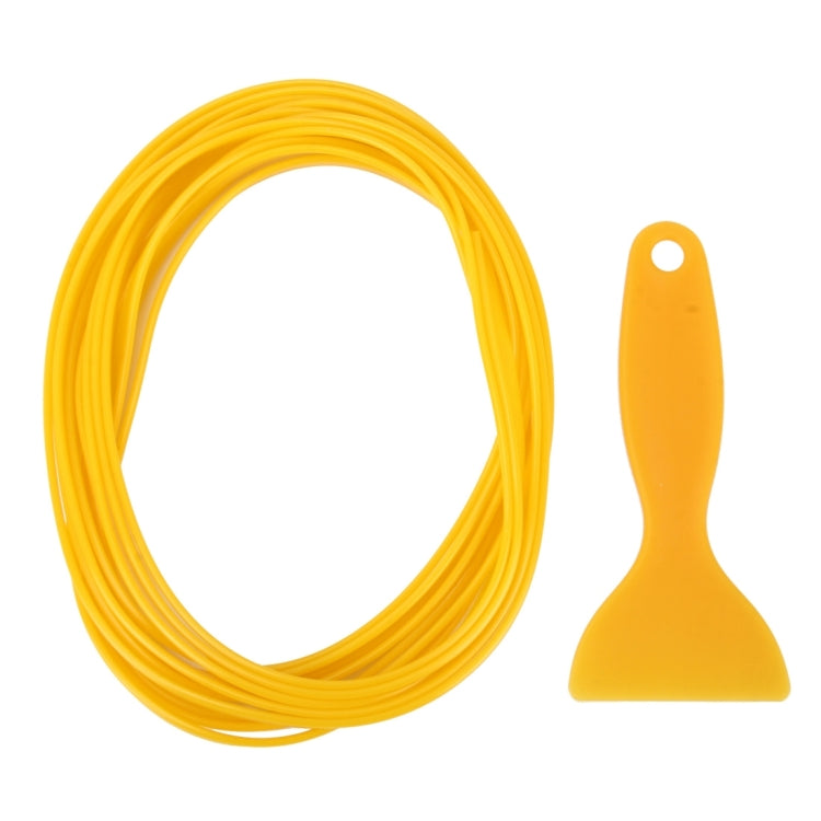 5m Flexible Trim For DIY Automobile Car Interior Moulding Trim Decorative Line Strip with Film Scraper