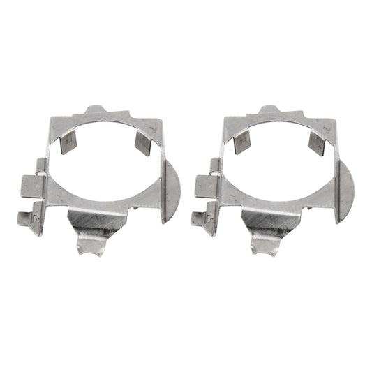 1 Pair H7 LED Headlight Bulb Retainers Holder Adapter for Volkswagen Touareg SAAB Mercedes Benz B Class ML, For VW/Benz B Class
