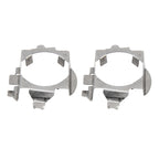 1 Pair H7 LED Headlight Bulb Retainers Holder Adapter for Volkswagen Touareg SAAB Mercedes Benz B Class ML, For VW/Benz B Class