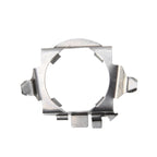 1 Pair H7 LED Headlight Bulb Retainers Holder Adapter for Volkswagen Touareg SAAB Mercedes Benz B Class ML, For VW/Benz B Class