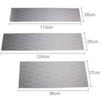 3 PCS SUV Body Decorative Strip Brand Car Streamline Shining Sticker For Honda CRV Nissarl X-Trail/Qashqai/Murano series, Strip Brand Car Streamline Shining Sticker