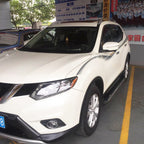 3 PCS SUV Body Decorative Strip Brand Car Streamline Shining Sticker For Honda CRV Nissarl X-Trail/Qashqai/Murano series, Strip Brand Car Streamline Shining Sticker