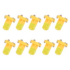 10 PCS 2W T3 Wedge Instrument Panel LED Light Dashboard Gauge Cluster Indicator Lamp Bulb, 2W T3, T3