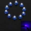 10PCS 2W T4.2 Wedge Instrument Panel LED Light Dashboard Gauge Cluster Indicator Lamp Bulb, 2W T4.2, T4.2
