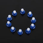 10PCS 2W T4.2 Wedge Instrument Panel LED Light Dashboard Gauge Cluster Indicator Lamp Bulb, 2W T4.2, T4.2