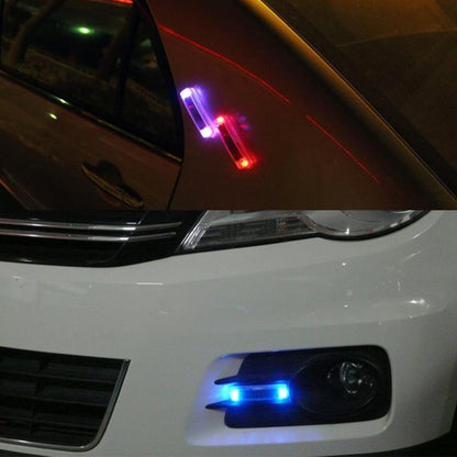 Car Styling Solar Warning Flash LED Anti-collision Decorative Light, Decorative Light