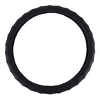 Distorted Lines Texture Universal Rubber Car Steering Wheel Cover Sets Four Seasons General