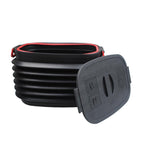 37L Car Collapsible Plastic Organizer Bin with Lid for Camping and Outdoor, Car Collapsible Organizer Bin