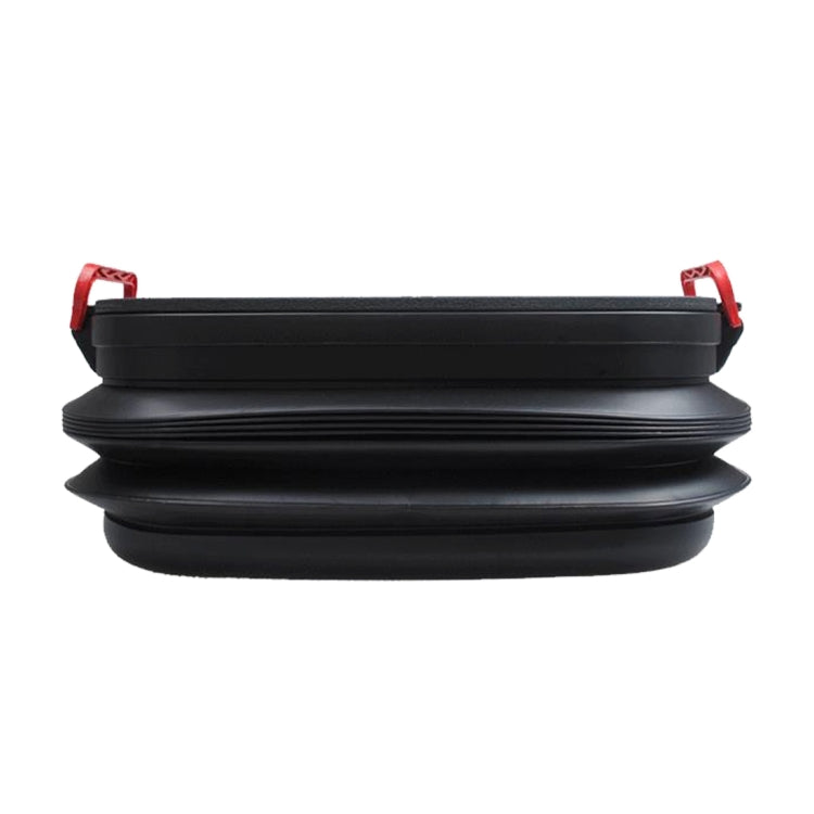 37L Car Collapsible Plastic Organizer Bin with Lid for Camping and Outdoor, Car Collapsible Organizer Bin