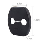 4 PCS Car Door Lock Buckle Decorated Rust Guard Protection Cover for X-TRAIL, For X-TRAIL
