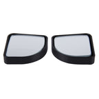 3R-015 2 PCS Car Blind Spot Rear View Wide Angle Mirror, Diameter: 5cm, 3R-015 (Black)